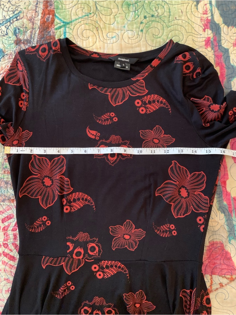 DESIGUAL CHICAGO ASYMMETRICAL KERCHIEF DRESS. NWOT! - Picture 9 of 12